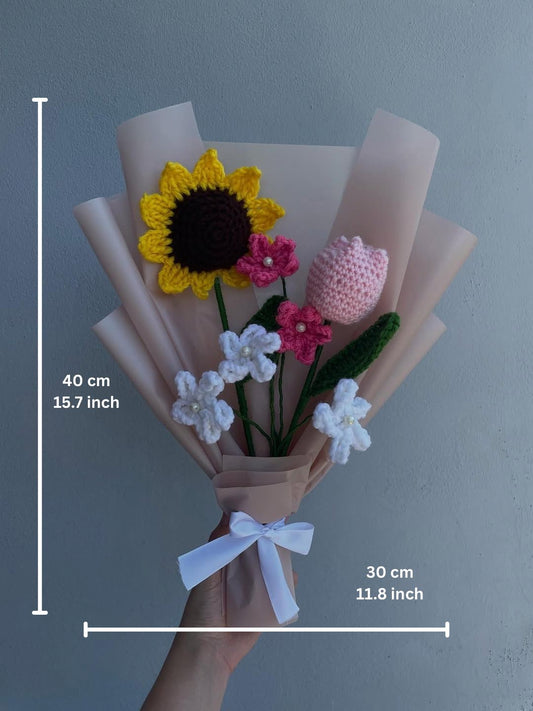 Sunflower & Tulip Bouquet