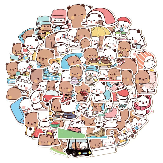 50sheets/set Bubu Dudu Stickers