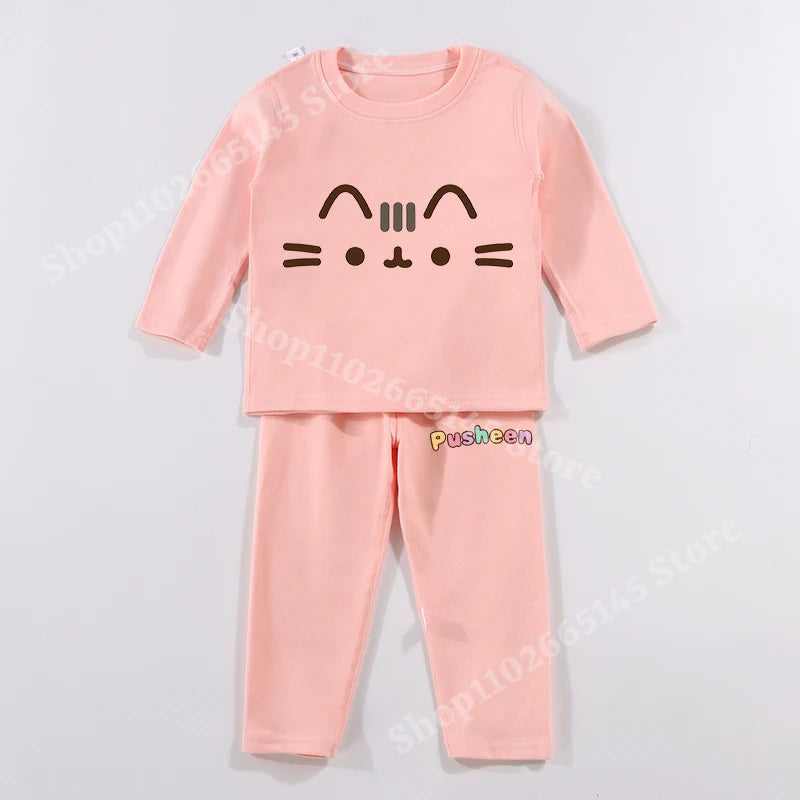 Pusheen Pajamas Winter Kids Set