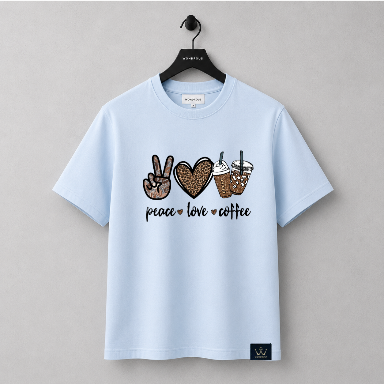 Peace Love Coffee - T Shirt