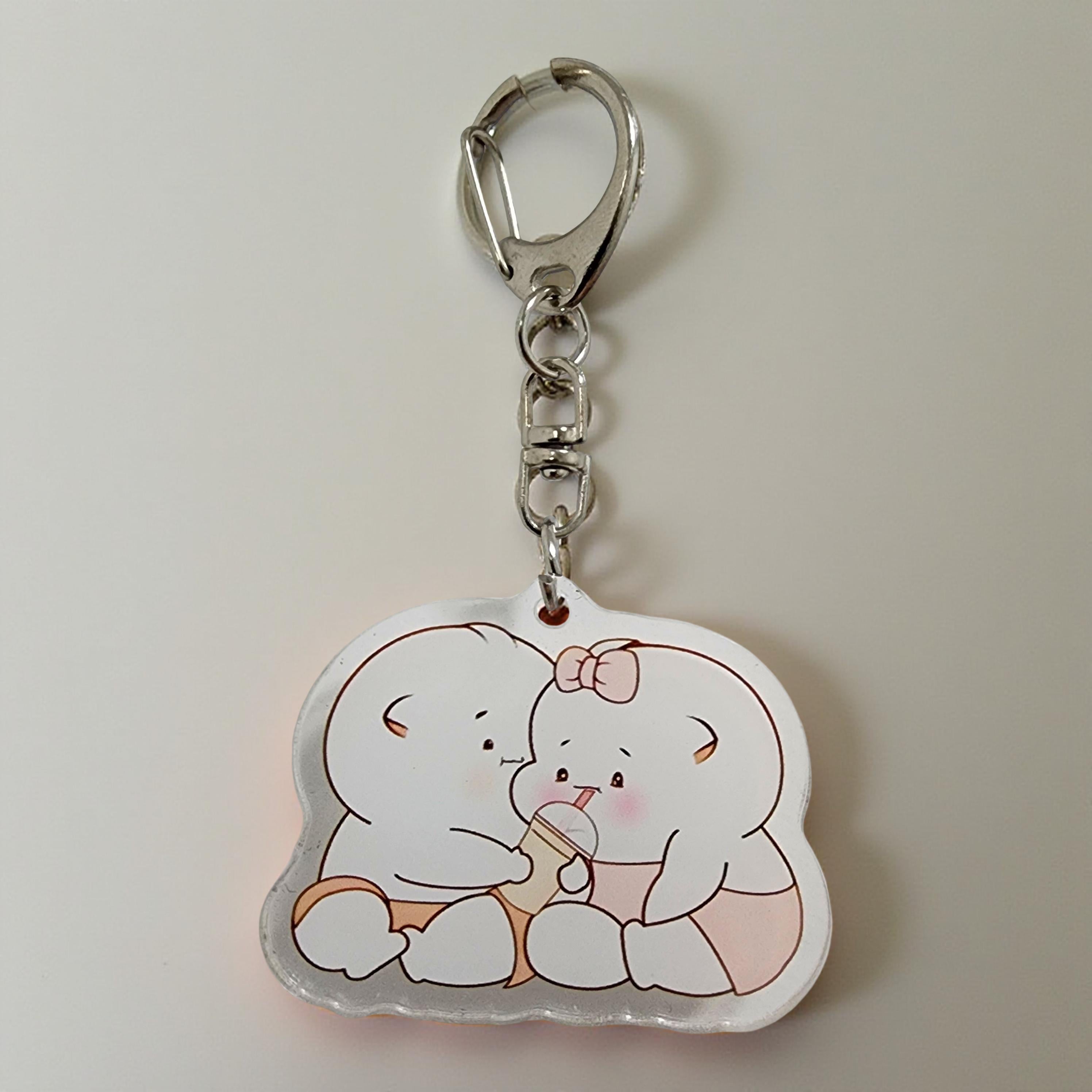 2/4 PCS Soso Jojo Keychain