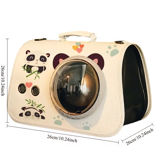 Pet Carrier Handbag with Bubble Window