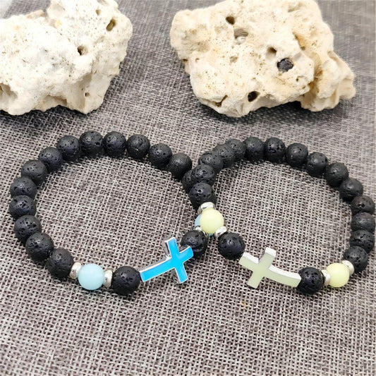 2PCS Soulmate Cross Bracelets Set