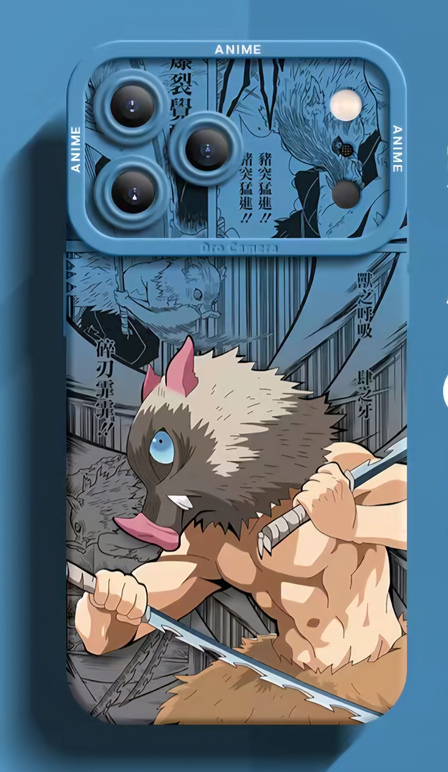 Anime Inspired Demon Warrior Phone Cover
