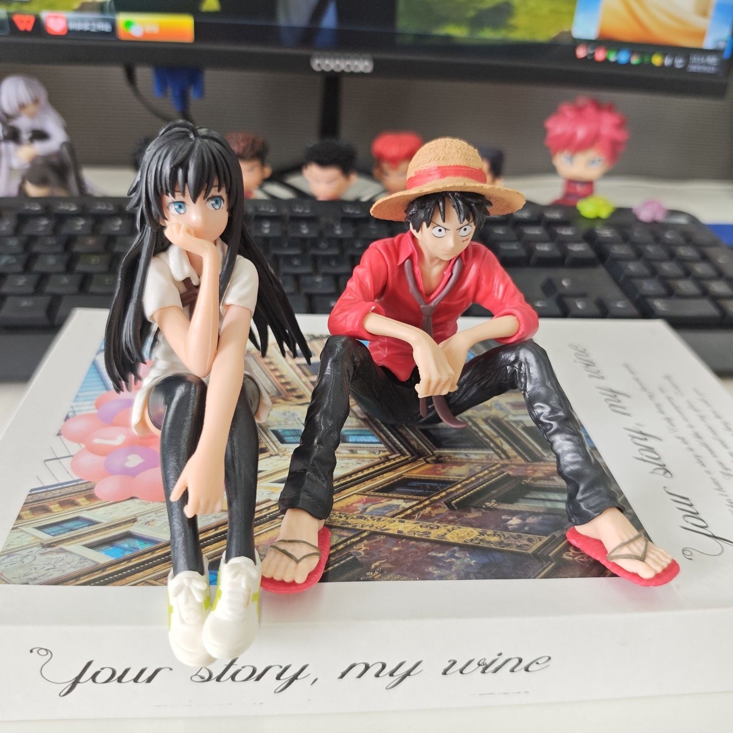 2pcs Pirate Figurine Couple