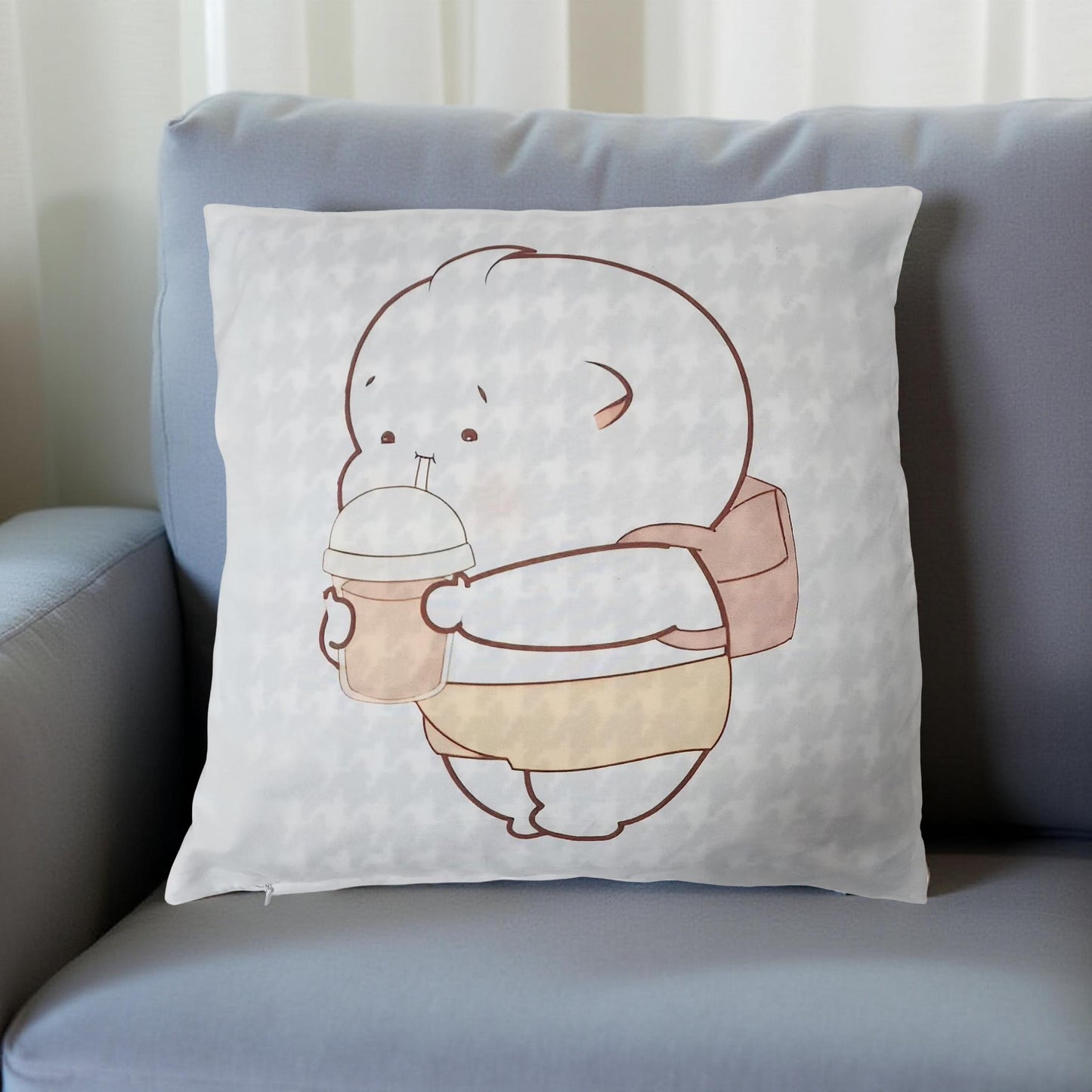 2PCS Soso Jojo Drinking 2 Case Pillow